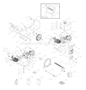 Page A Diagram and Parts List for 1421-1  Briggs and Stratton Pressure Washer